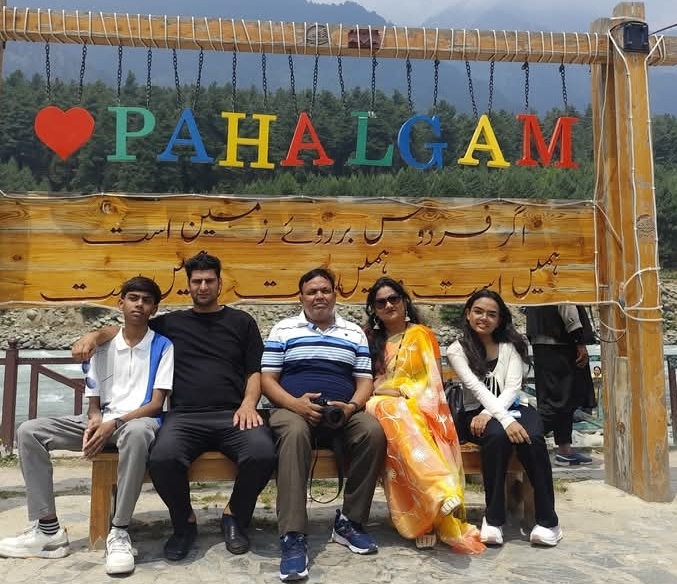 Together photo at pahalgam