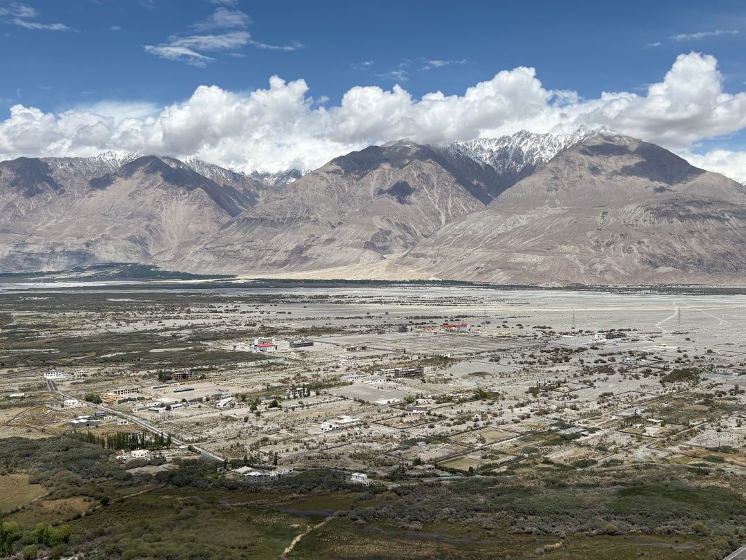 Scenic mountain landscape